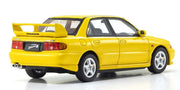 Kyosho Diecast KSR43120Y 1/43 Mitsubishi Lancer Evolution III Yellow