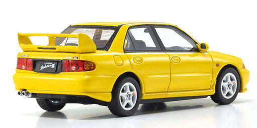 Kyosho Diecast KSR43120Y 1/43 Mitsubishi Lancer Evolution III Yellow