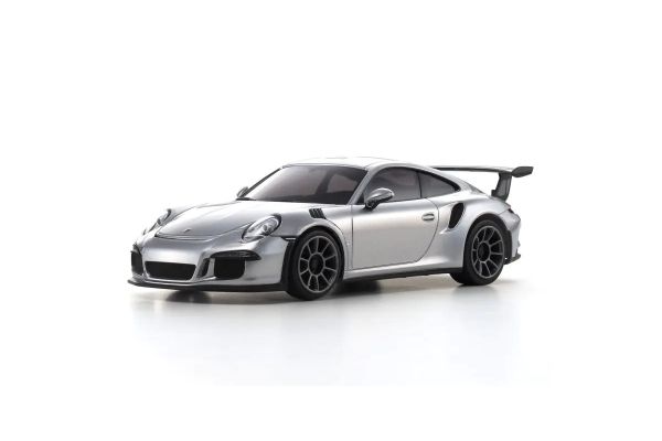 Kyosho KYO32358S Mini Z MR-04 RWD Porsche 911 GTR RS Readyset - Silbermetallic