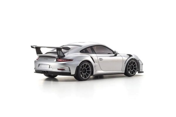 Kyosho KYO32358S Mini Z MR-04 RWD Porsche 911 GTR RS Readyset - Silbermetallic
