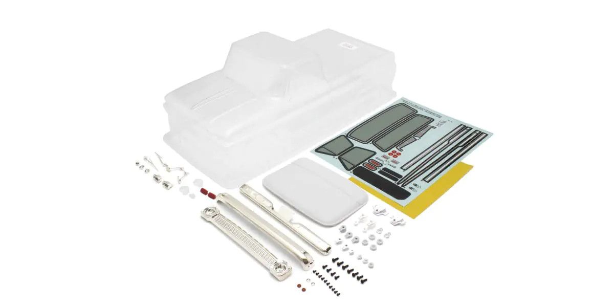 Kyosho KYOFAB712 1966 Chevy C10 Fleetside Pickup Clear Body