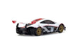 Kyosho KYOMZP253WR White and Red ASC MR-03W-MM McLaren P1 GTR Body Set