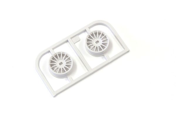 Kyosho MDH100W-N0 White Wheel N/Offset 0 for Mini-Z AWD (2 Pieces)