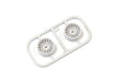 Kyosho MDH100W-N15 White Wheel N/Offset 1.5 for Mini-Z AWD (2 Pieces)
