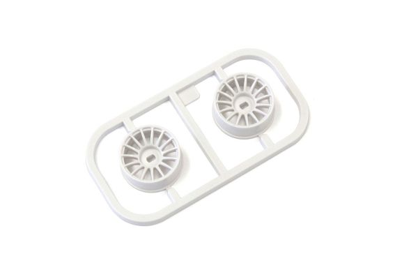 Kyosho MDH100W-N25 White Wheel N/Offset 2.5 for Mini-Z AWD (2 Pieces)