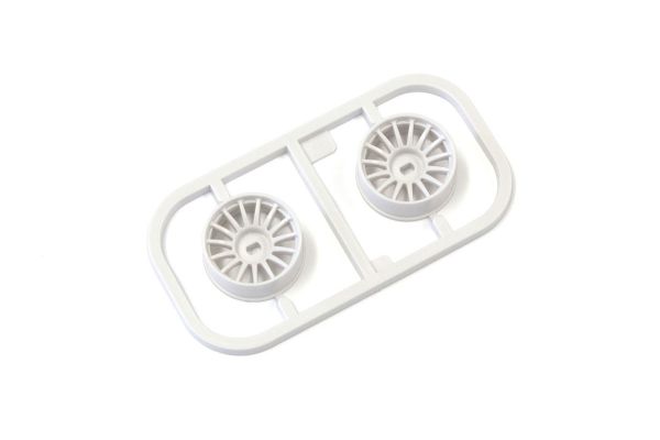 Kyosho MDH100W-N35 White Wheel N/Offset 3.5 for Mini-Z AWD(2 Pieces)