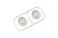 Kyosho MDH100W-N35 White Wheel N/Offset 3.5 for Mini-Z AWD(2 Pieces)