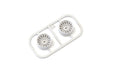 Kyosho MDH100W-W1 White Wheel W/Offset 1 for Mini-Z AWD (2 Pieces)