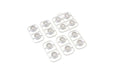 Kyosho MDH100W White Multi Offset Wheel Set for Mini-Z AWD (14 Pieces)