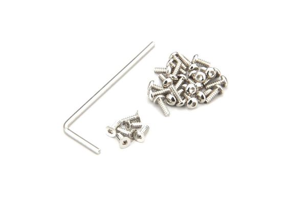 Kyosho MDW020 Nickel Button Hex Screw Set for Mini-Z AWD