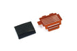 Kyosho MDW027 Orange Aluminum Motor Cover for Mini-Z AWD