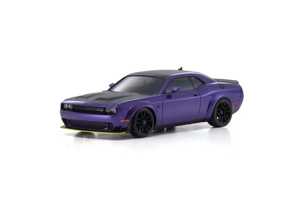 Kyosho Mini-Z MA-020 AWD Readyset Dodge Challenger SRT Hellcat Redeye Plum Crazy