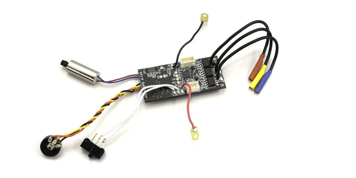 Kyosho MZ601 Main Unit Set with Servo and ESC for Mini-Z MR-03 EVO Chassis