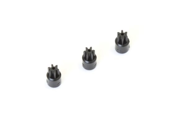 Kyosho MZ6BK-06 6T Pinion Gear Set for Mini-Z (3 Pieces)