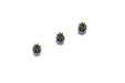 Kyosho MZ6BK-07 7T Pinion Gear Set for Mini-Z (3 Pieces)