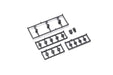 Kyosho MZ6BK Black Pinion Gear Set for Mini-Z