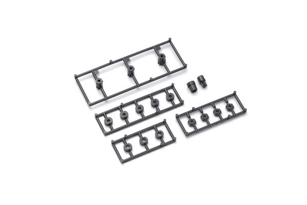 Kyosho MZ6BK Black Pinion Gear Set for Mini-Z