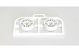 Kyosho MZH131W-N0 Multi Wheel II N/Offset 0 (White/RE30) 1 Pair