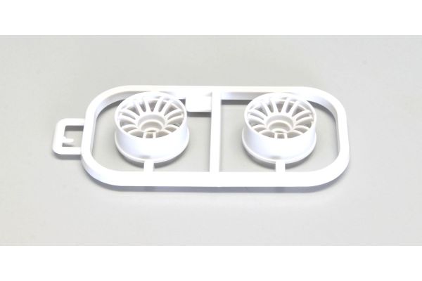 Kyosho MZH131W-N25 Multi Wheel II N/Offset 2.5 (White/RE30) 1 Pair