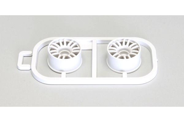 Kyosho MZH131W-W0 Multi Wheel II W/Offset 0 (White/RE30) 1 Pair
