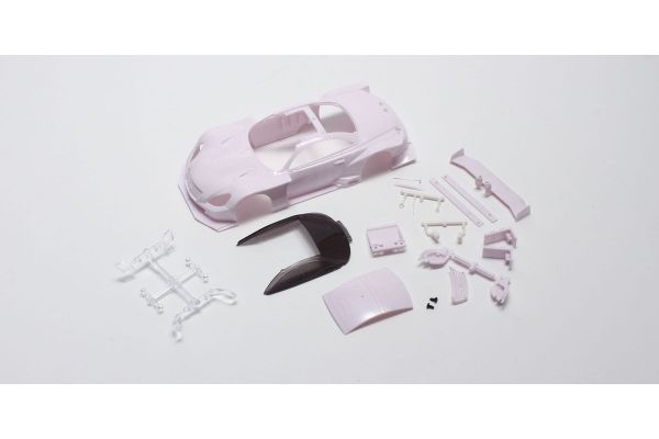 Kyosho MZN156 Lexus SC430 GT500 2012 White Body Set for Mini-Z