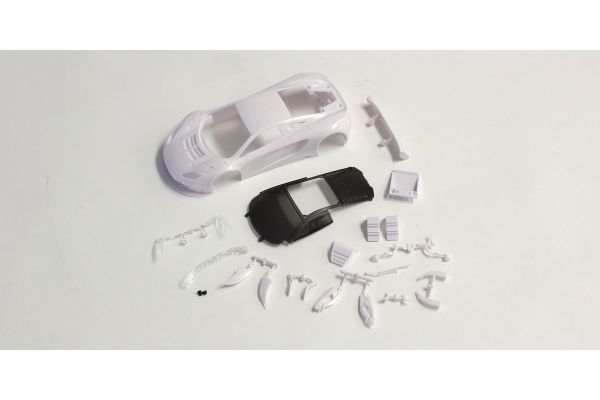 Kyosho MZN163 McLaren12C GT3 2013 White Body Set (Non Decorated) for Mini-Z