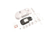 Kyosho MZN195 Audi R8LMS Night-R White Body Set with Wheels