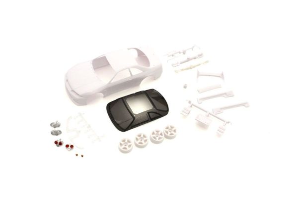 Kyosho MZN197 Nissan GT-R Nismo (R33) White Body Set with Wheels