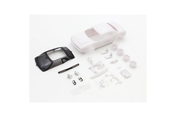 Kyosho MZN203 Dodge Challenger SRT White Body Set with Wheels
