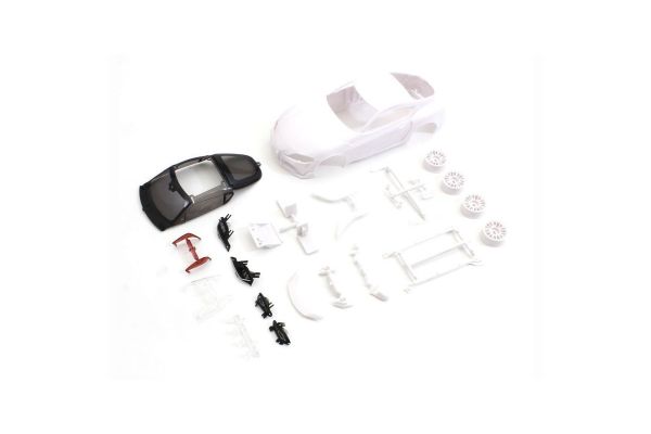 Kyosho MZN207 Toyota GR Supra TRD White Body Set with Wheels