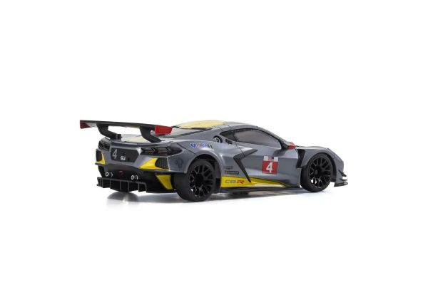 Kyosho MZP244GM ASC MR03W-MM Chevrolet Corvette C8.R Body Gunmetal