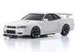 Kyosho MZP460W Mini-Z ASC MA-020 Nissan Skyline GT-R V.spec II Nur (R34) Body White
