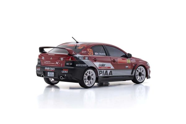 Kyosho MZP462M ASC MA020 Mitsubishi Lancer Evolution X Mitsubishi Dealer Team Body