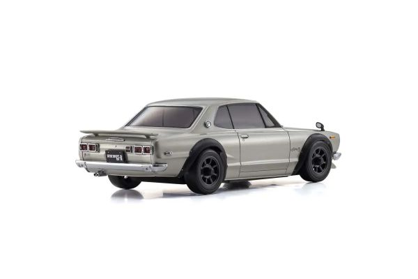Kyosho MZP466S ASC MA-020 Nissan Skyline 2000GT-R (KPGC10) Tuned Version Body, Silver