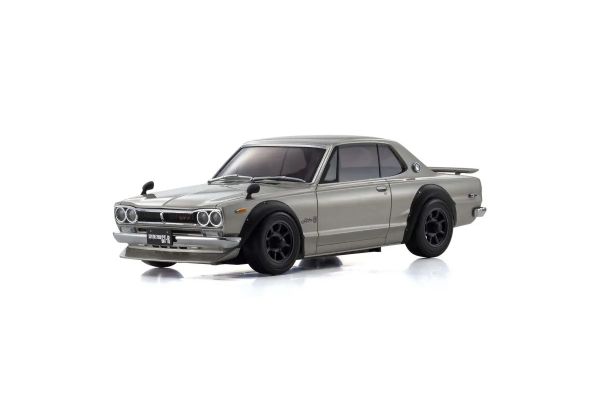 Kyosho MZP466S ASC MA-020 Nissan Skyline 2000GT-R (KPGC10) Tuned Version Body, Silver