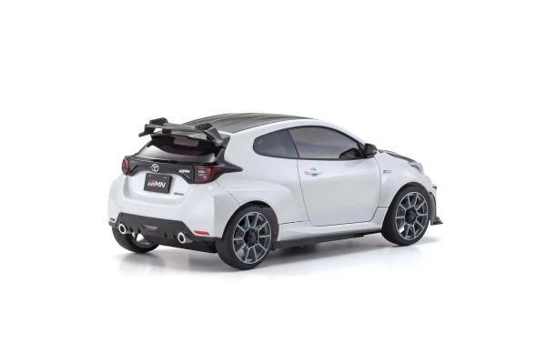 Kyosho MZP470PW White Pearl Toyota GRMN Yaris Circuit Package Mini-Z Autoscale Body