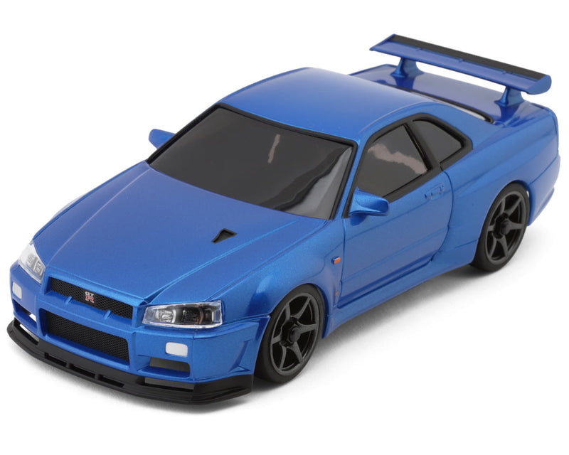 Kyosho MZP487MB ASC MA-020 Nissan Skyline GT-R (R34) V.spec II Nur Body - Metallic Blue