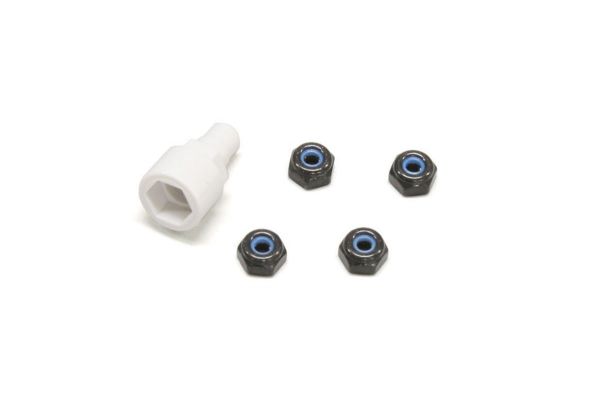 Kyosho MZW13BK Black Nylon Nut