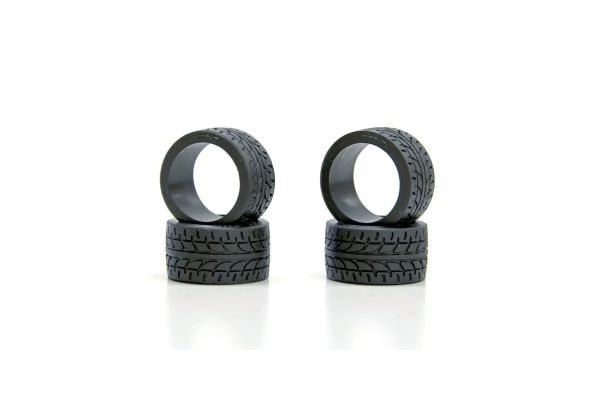Kyosho MZW38-20B Mini-Z Racing Radial Wide Tire (20 Degree) for Mini-Z (Set of 4)