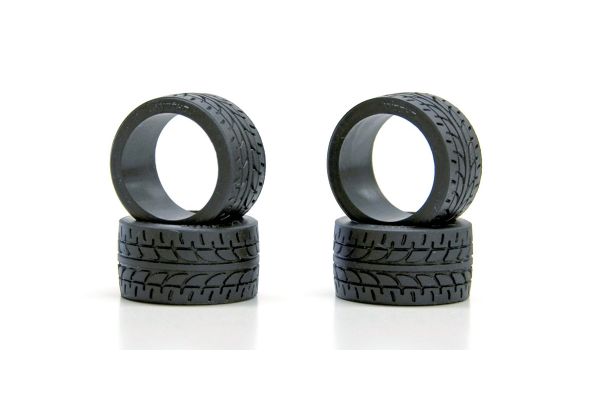 Kyosho MZW38-40 Mini-Z Racing Radial Wide Tire (40 Degree) for Mini-Z (Set of 4)