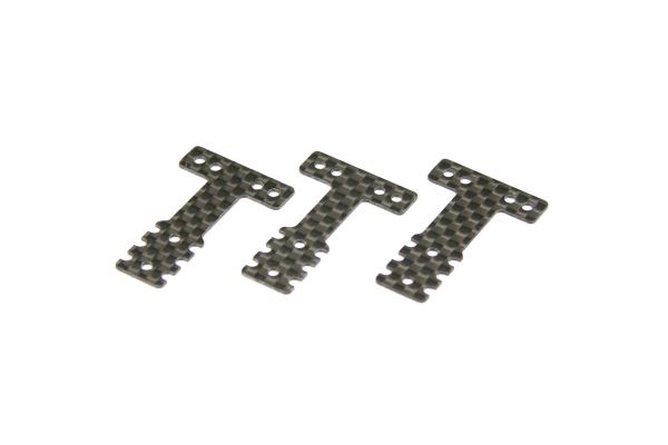 Kyosho MZW404 Carbon Rear Suspension Plate Set for Mini-Z