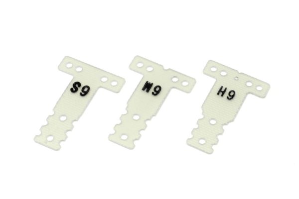 Kyosho MZW438 Mini-Z FRP Rear Suspension Plate Set (0.6 / MR03RM / HM)