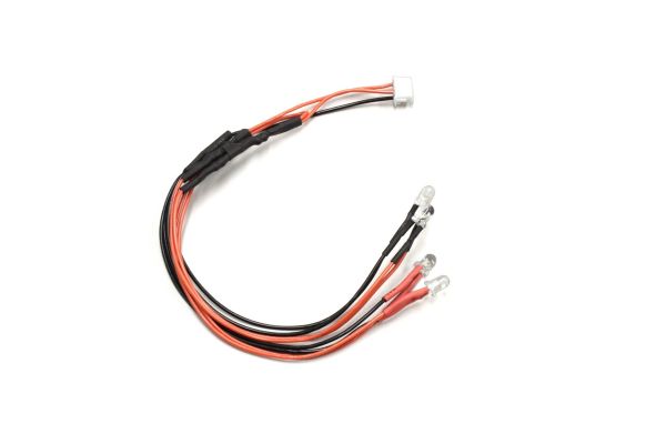 Kyosho MZW439R LED Light Clear & Red for ICS Connector Mini-Z MR-03