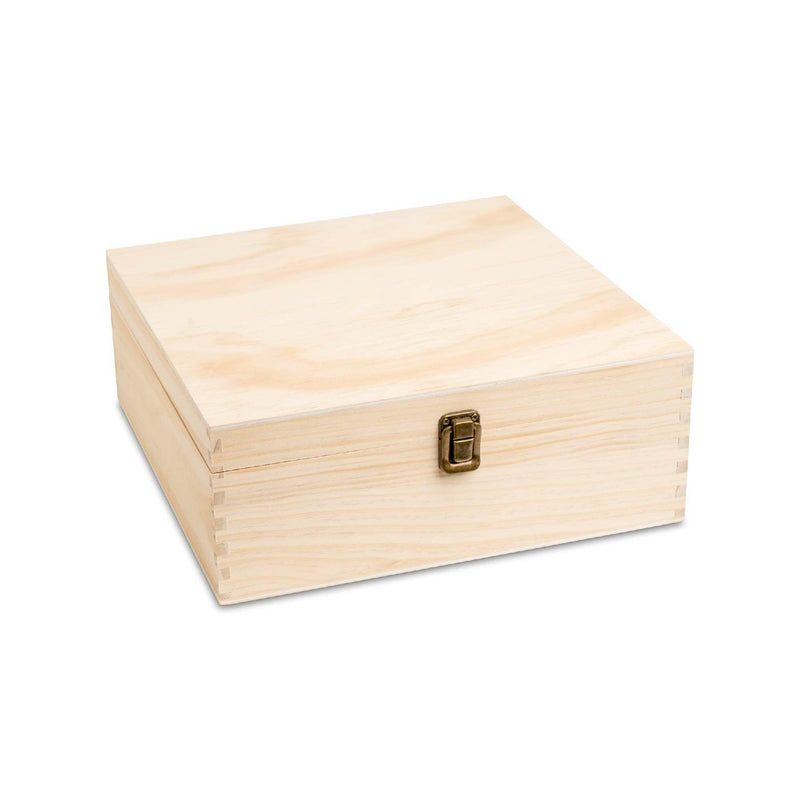 MakerFlo Crafts Wood Memory Boxes - Large Size