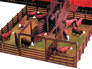 Life-Like 1378 HO Scale Live Stock Pen