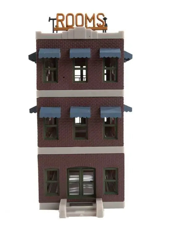 Life-Like 433-1339 HO Scale Belvedere Downtown Hotel Structure Kit