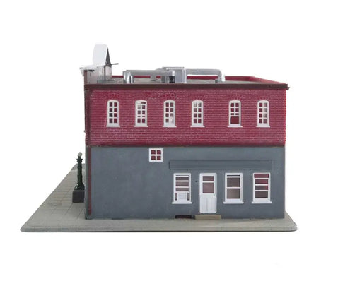 Life-Like 433-1382 HO Scale Woodlawn Police Station Structure Kit