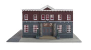 Life-Like 433-1382 HO Scale Woodlawn Police Station Structure Kit