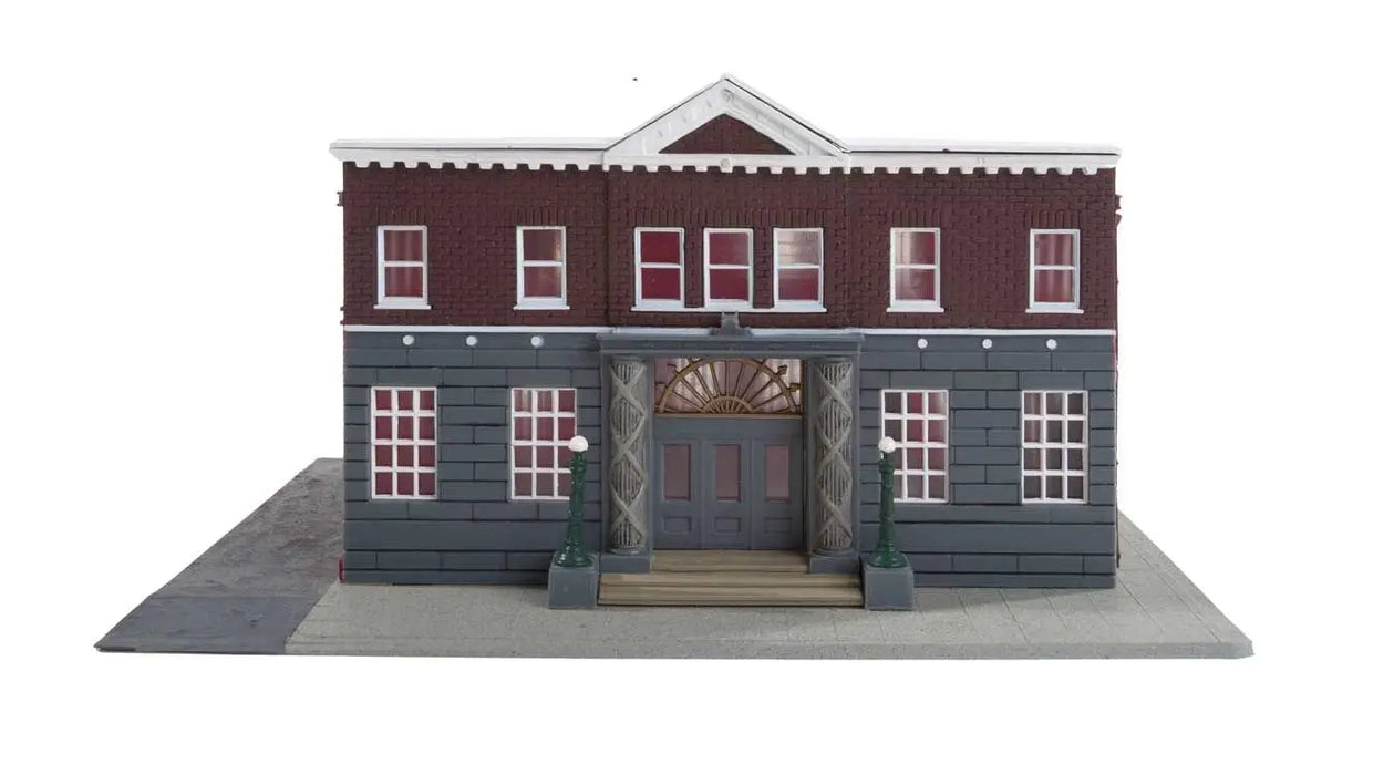 Life-Like 433-1382 HO Scale Woodlawn Police Station Structure Kit