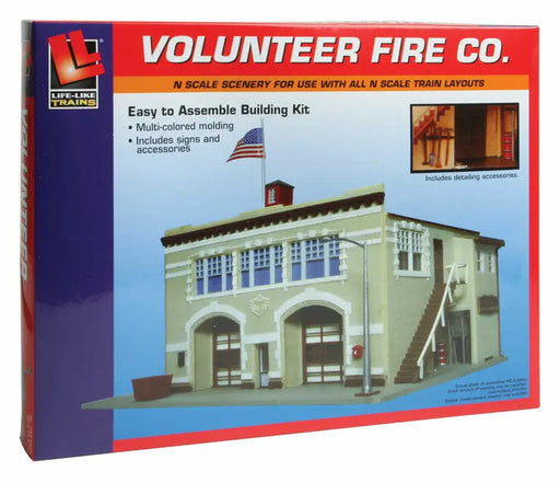 Life-Like 433-7483 N Scale Volunteer Fire Co.